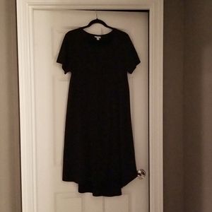 Lularoe Carly, solid black, Medium